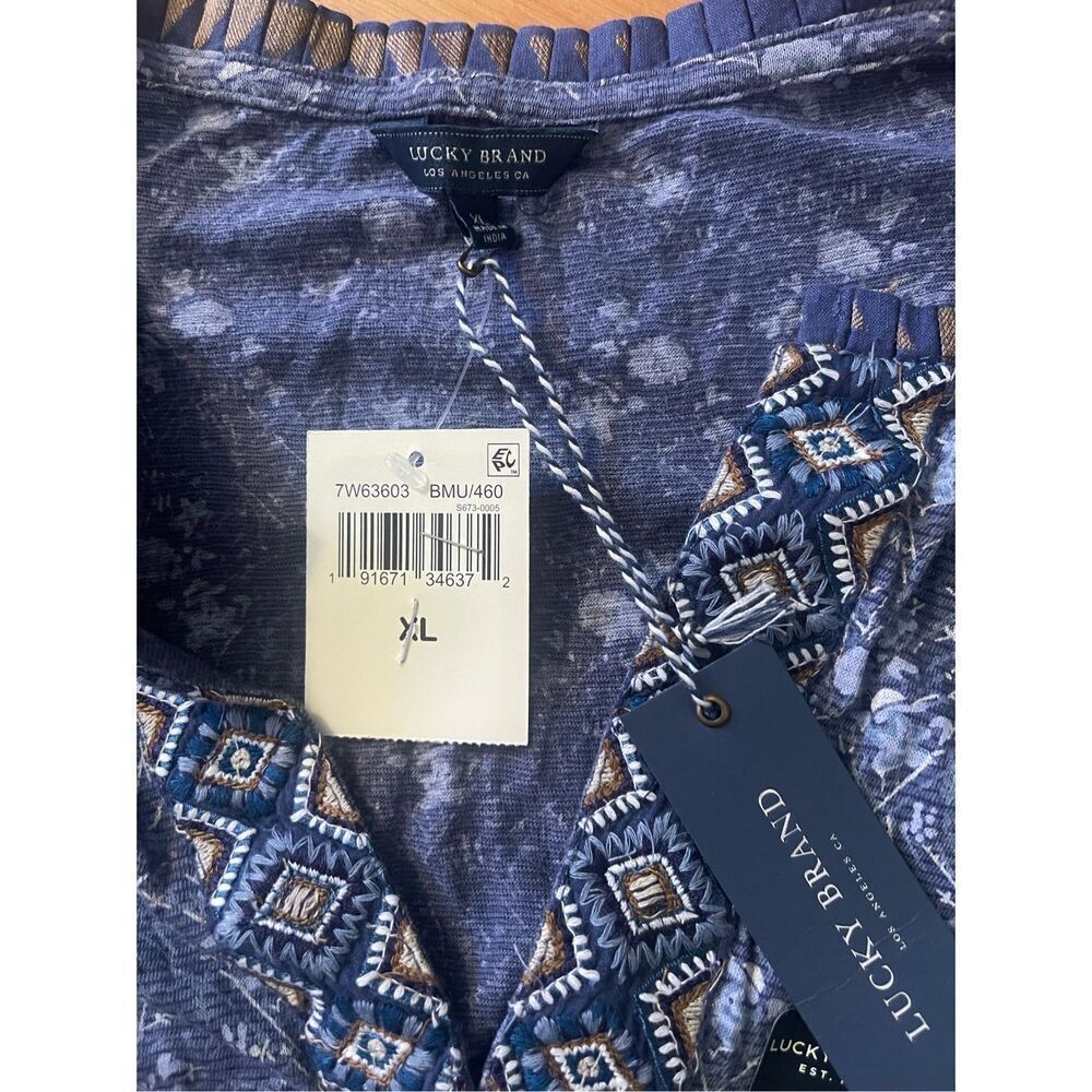 Lucky Brand NWT Boho Tank Women’s Size XL - Picture 2 of 5
